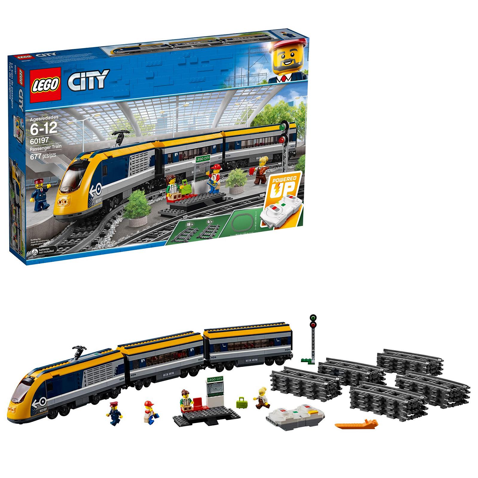 Конструктор LEGO City 60197 Поезд (677 элементов), фото №1