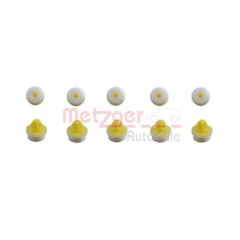 Клипса декоративной/защитной накладки METZGER 2280030 для OPEL RENAULT VAUXHALL, фото №1