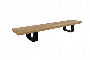 Подставка для монитора деревянная furni24 Oak, 105 x 20 x 14 см - Фото 1