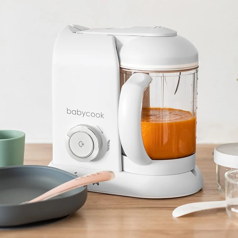Кухонний комбайн 4-в-1 BÉABA Babycook Solo / 400W / 1.1л / Сірий, фото №7