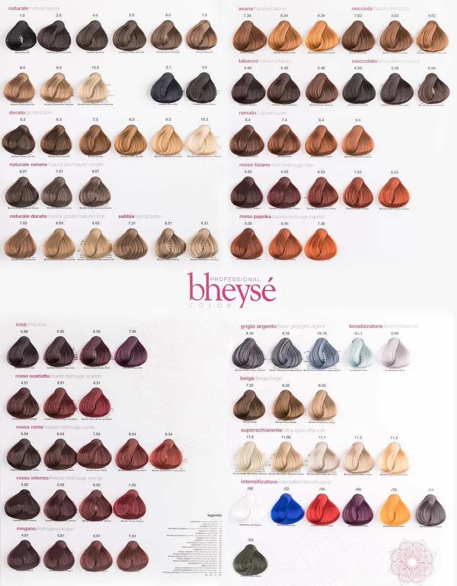 Фарба для волосся Bheysé Renée Blanche 1.0 Чорний, фото №6 Фарба для волосся Bheysé Renée Blanche 1.0 Чорний, фото №6