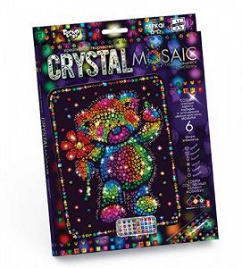 Набор для креативного творчества CRYSTAL MOSAIC Мишка [tsi38564-TSI] - Фото 1