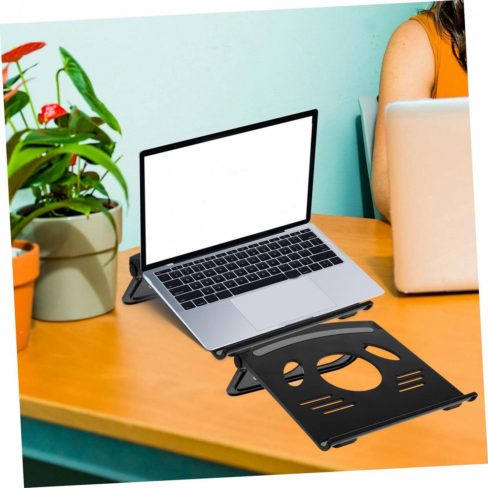 Складана підставка для ноутбука з вентиляційними отворами. Портативний, фото №9