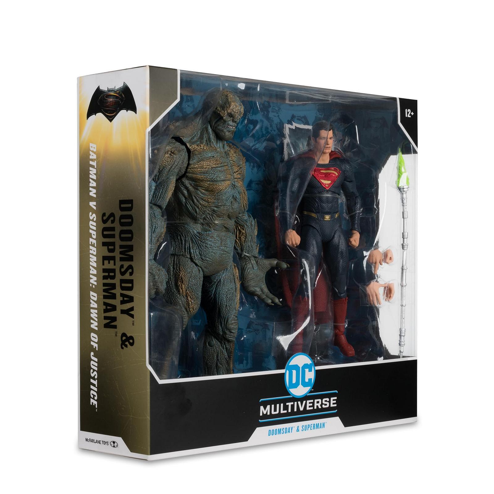 Фигурки экшн Mega, Набор из 2, Думсдей и Супермен, Batman v Superman: Dawn of Justice, DC Multiverse, McFarlane Toys, фото №8