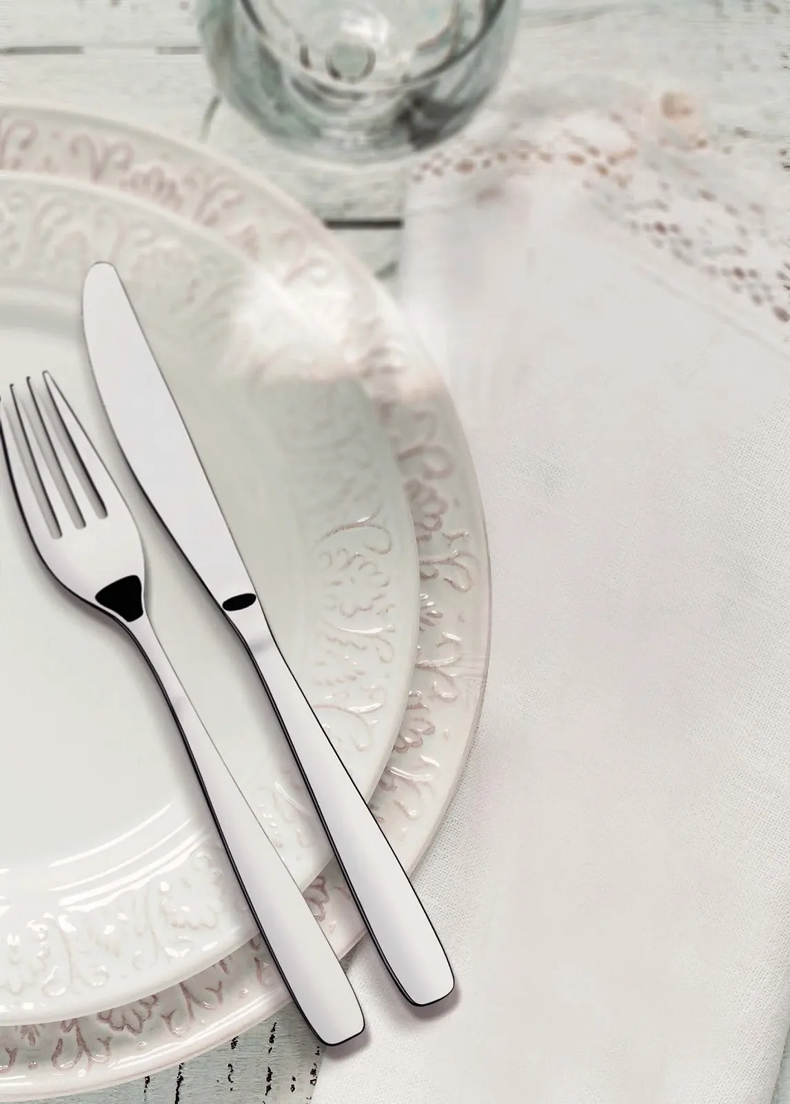 Набір столових приборів Tramontina з нержавіючої сталі (24 предмети), фото №3