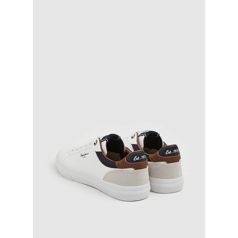 Кросівки Pepe Jeans Court De Kenton Navy Шкіряні, фото №5