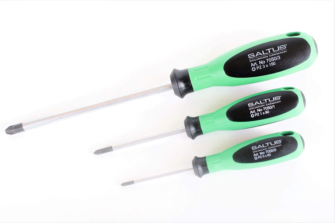 Викрутка SALTUS Набір 3 Шт. Хрест PH PZ TX, фото №1