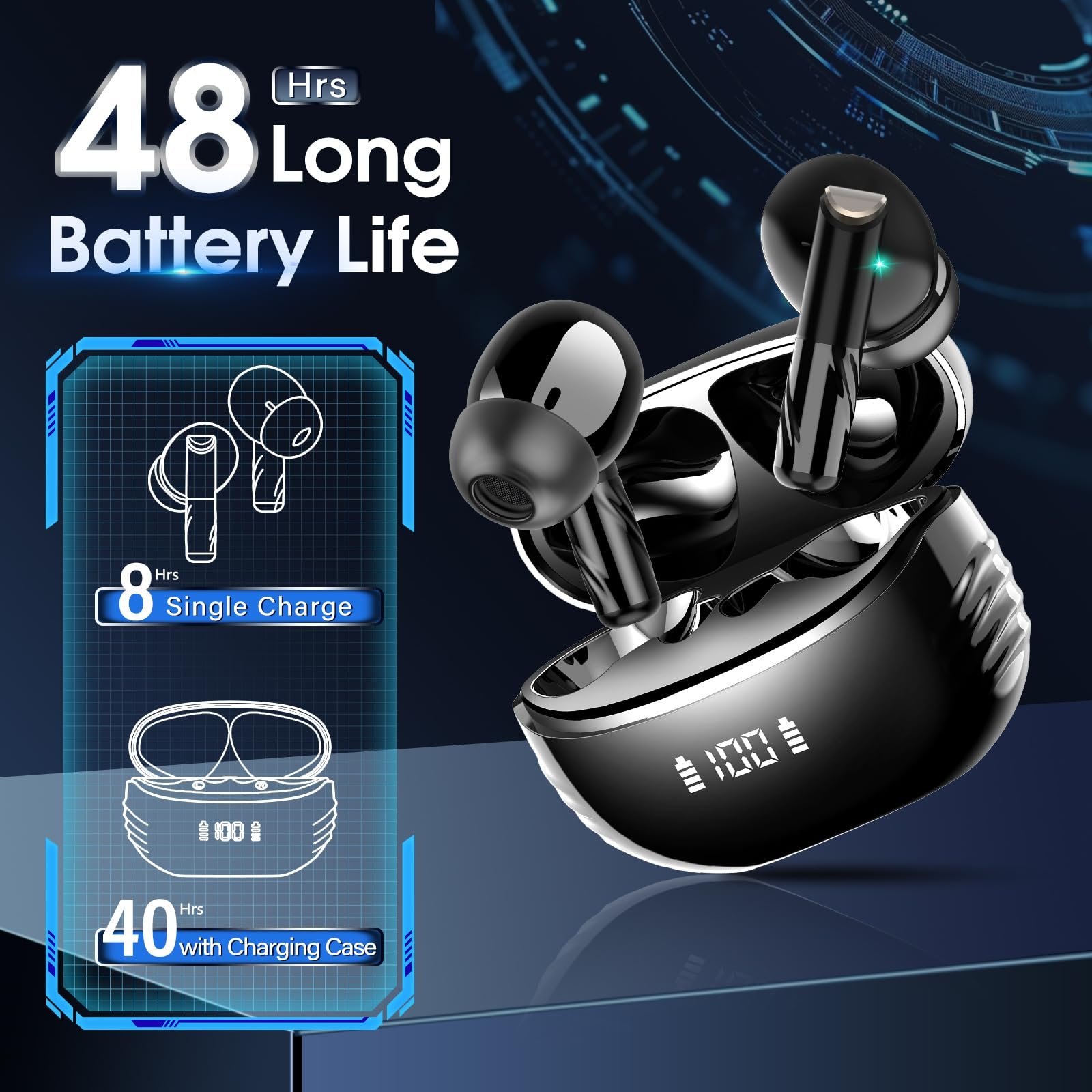 Наушники-переводчики AI, 48 часов, 3-в-1, голоса в реальном времени, фото №6 Наушники-переводчики AI, 48 часов, 3-в-1, голоса в реальном времени, фото №6