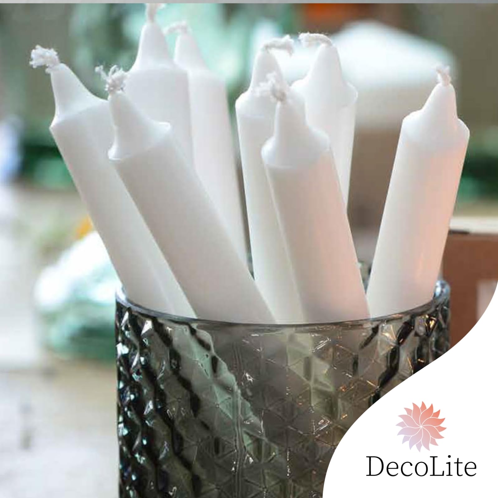 Свечки DecoLite Crown 200/22 мм (3 x упаковка по 10) 6 часов горения, фото №7