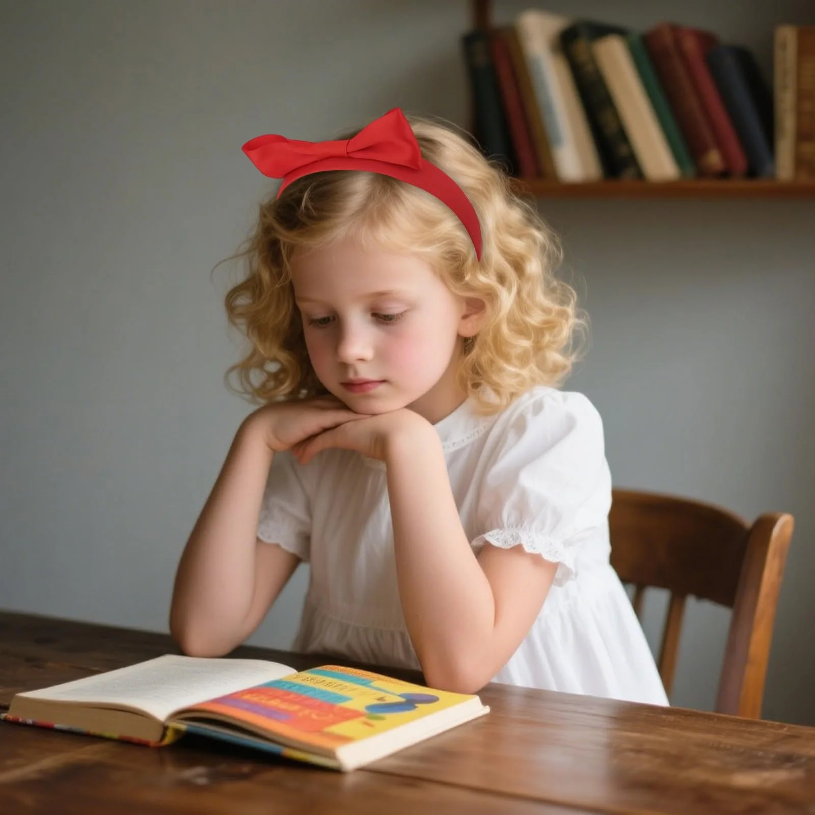 Елегантна Жіноча Обруч на Голову Червоні Метелики, фото №3 Елегантна Жіноча Обруч на Голову Червоні Метелики, фото №3