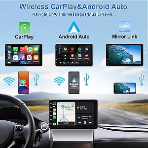 Автомагнітола Smart Screen / 7" / Сенсорна / Apple CarPlay / Android Auto / Wi-Fi / GPS / Bluetooth / USB / AUX synthetic.ua - Фото 1