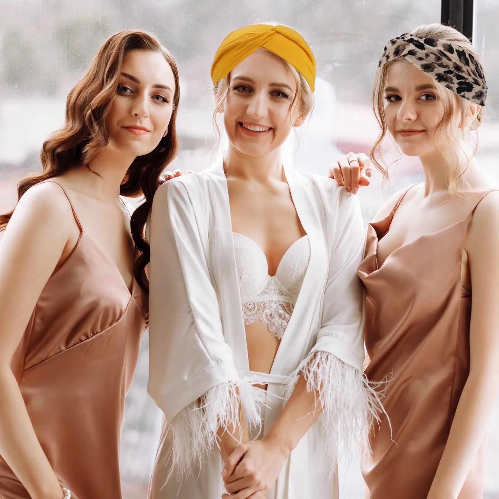 Набір пов'язок для волосся, 22 x 10.5 см, широка, фото №4