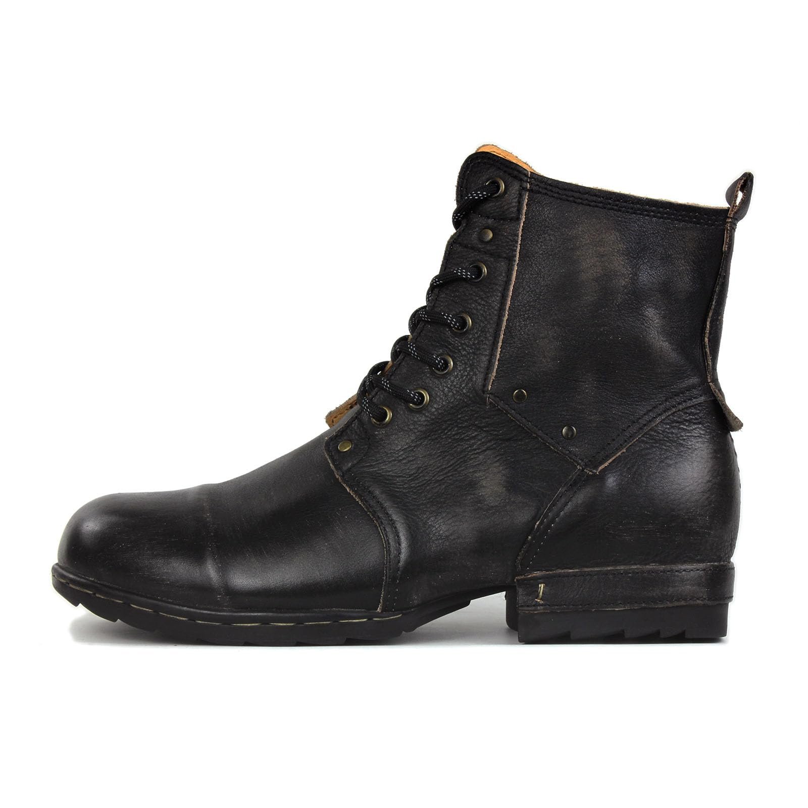Ботинки OSSTONE Винтаж OS-6015-6-Vintage-DE-R Коричневый, фото №2