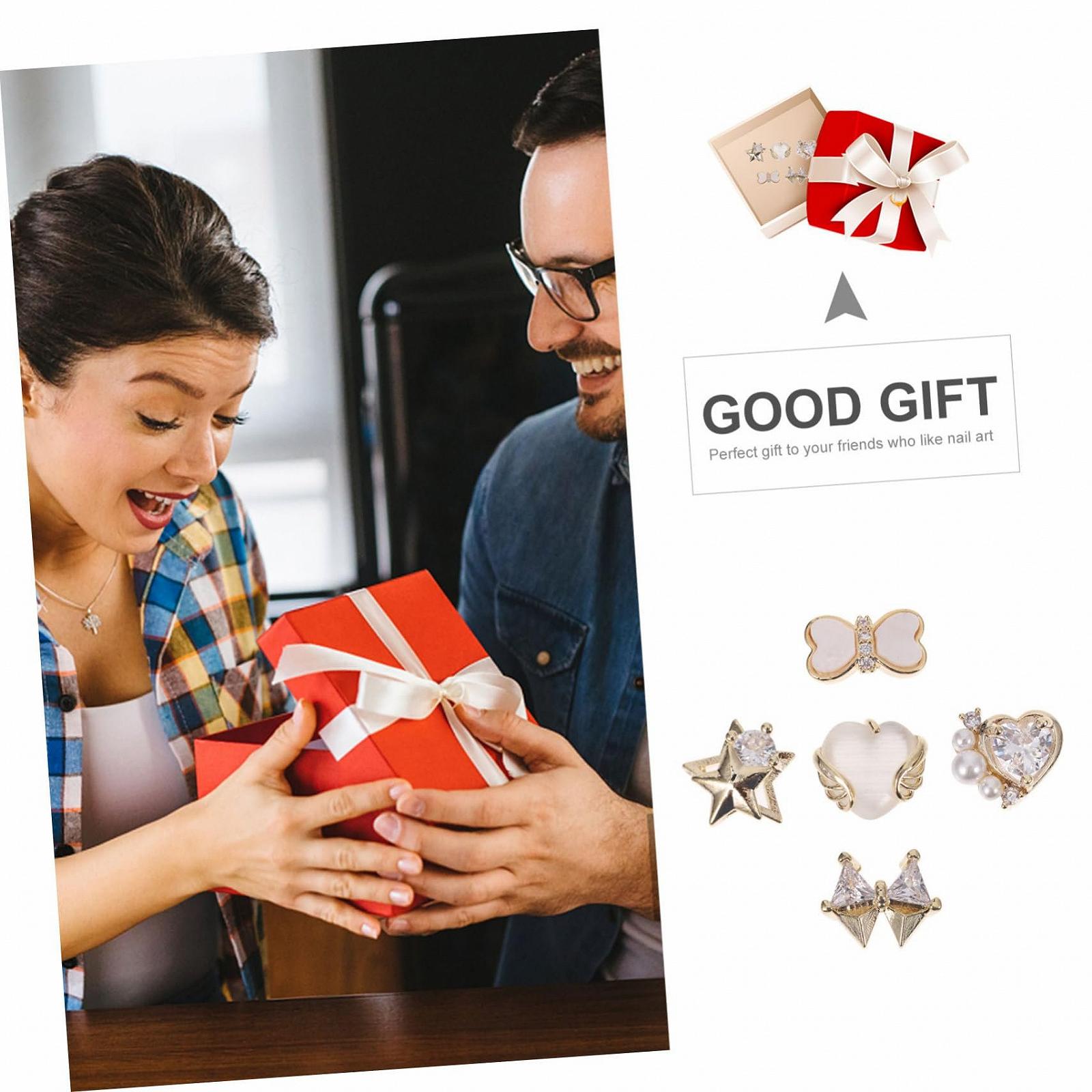 Стрази для нігтів Металеві Healeved, фото №5