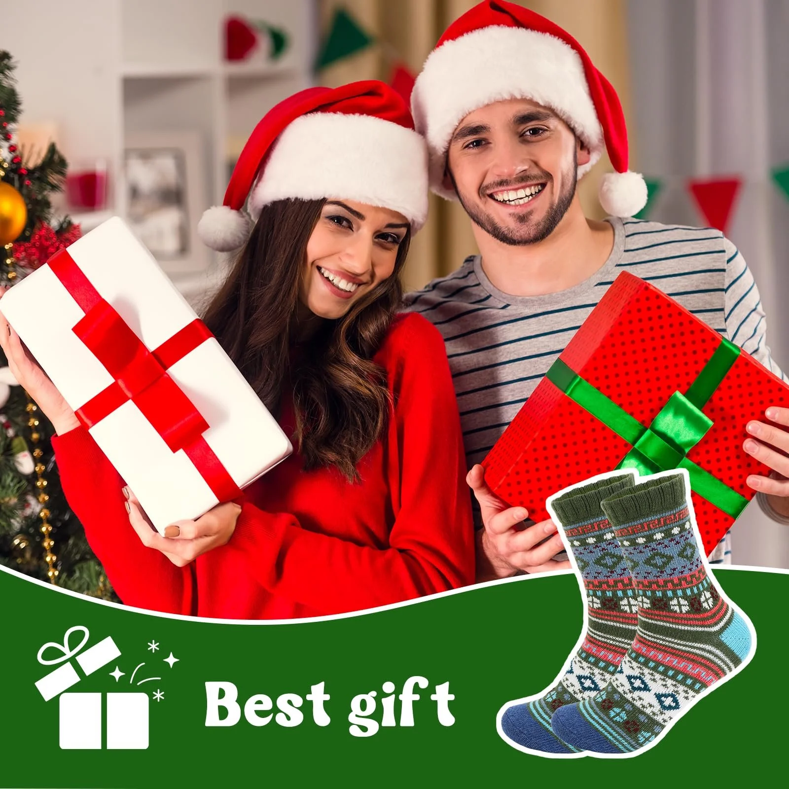 Шкарпетки зимові жіночі, 5 пар, фото №7 Шкарпетки зимові жіночі, 5 пар, фото №7