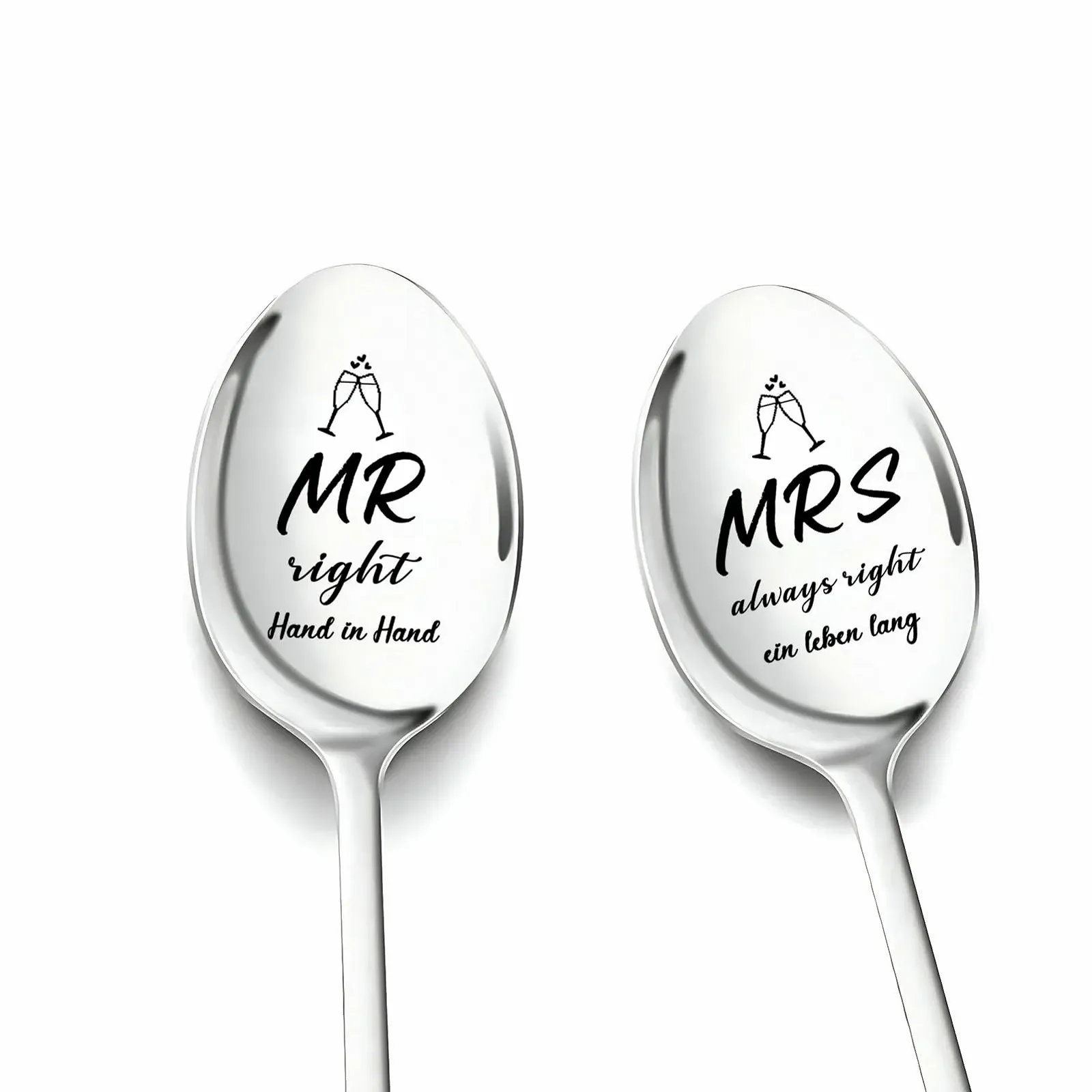 Ложка З гравіюванням, 2 шт., фото №1