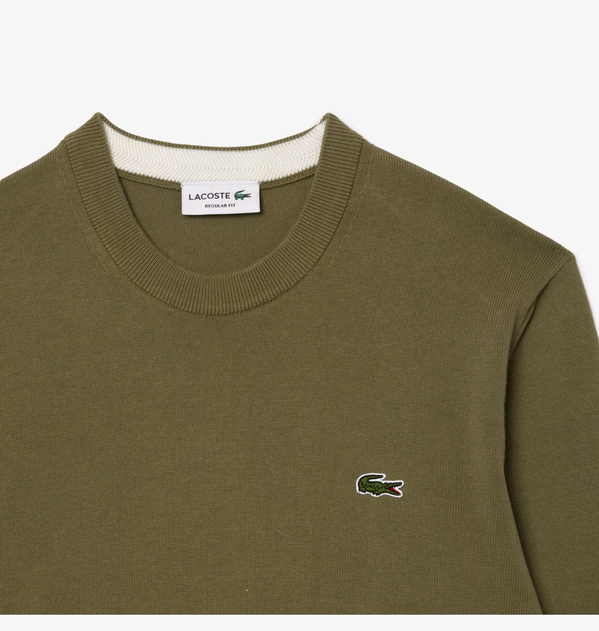 Світшот чоловічий Lacoste Regular Fit Green AH1985BMY M, фото №2