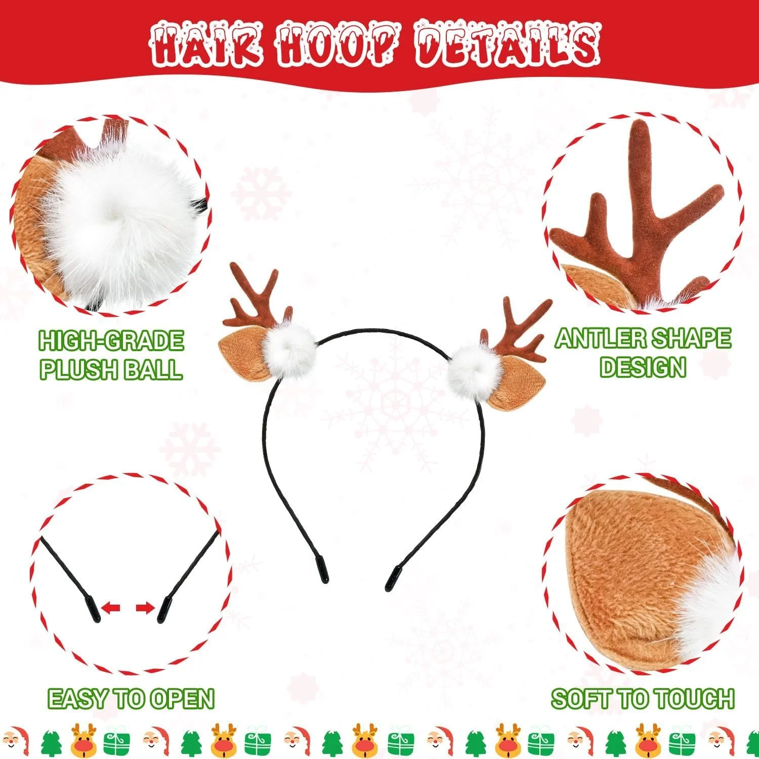 Обруч для волос Lysjoy Rentier, фото №3