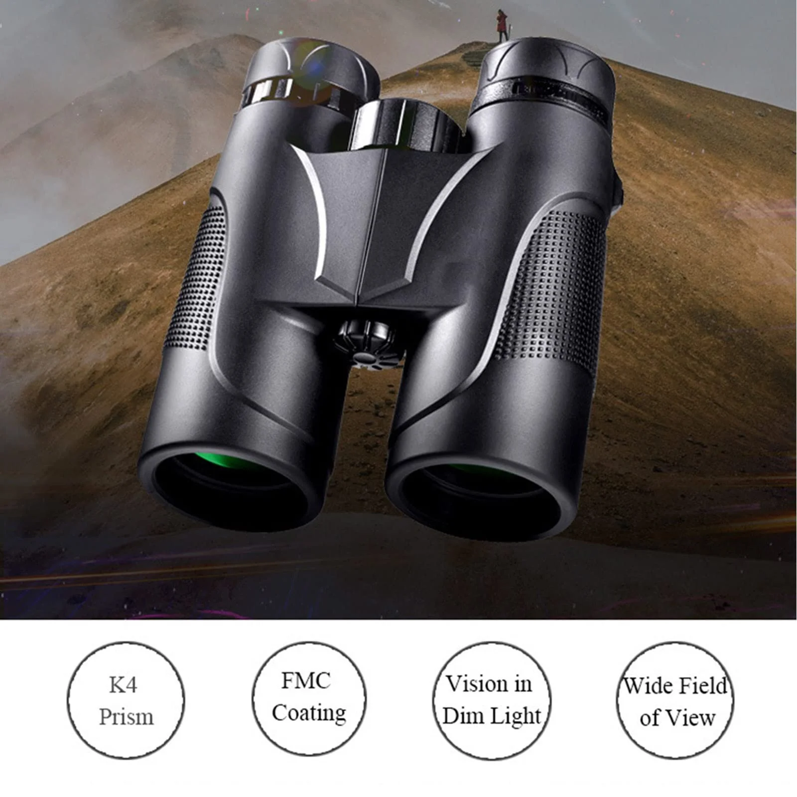 Бінокль Generic 10x42 професійний водонепроникний, фото №3