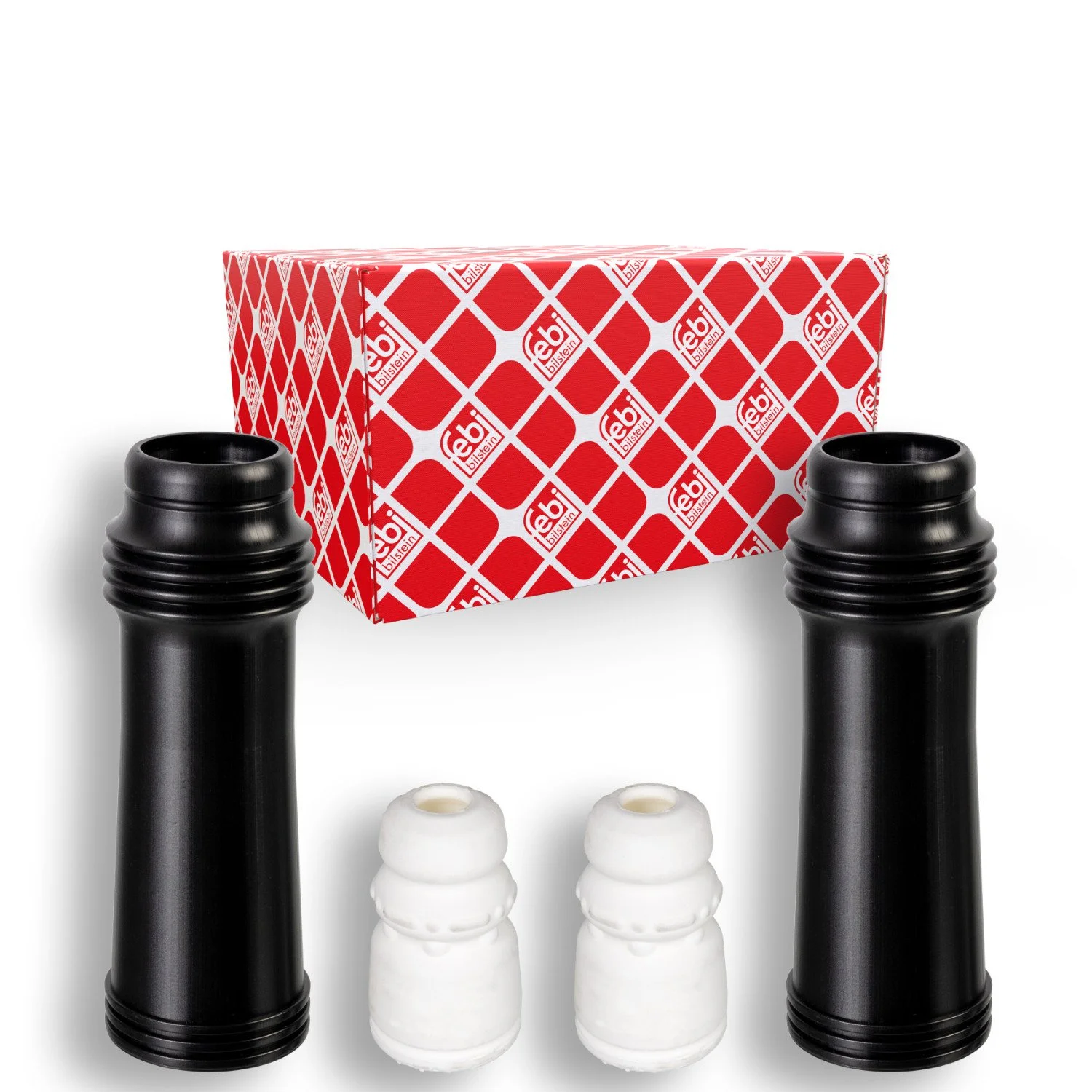 Комплект пилозахисту FEBI BILSTEIN амортизатора 109600, задня вісь, фото №1 Комплект пилозахисту FEBI BILSTEIN амортизатора 109600, задня вісь, фото №1