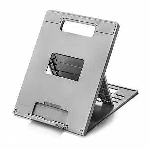 Подставка для ноутбука Kensington SmartFit Easy Riser Go 14 дюймов, регулируемая по высоте и портативная, идеально подходит для ультрабуков, хромбуков SurfaceBooks, планшетов до 14 дюймов, для дома и офиса, K50421EU - Фото 1