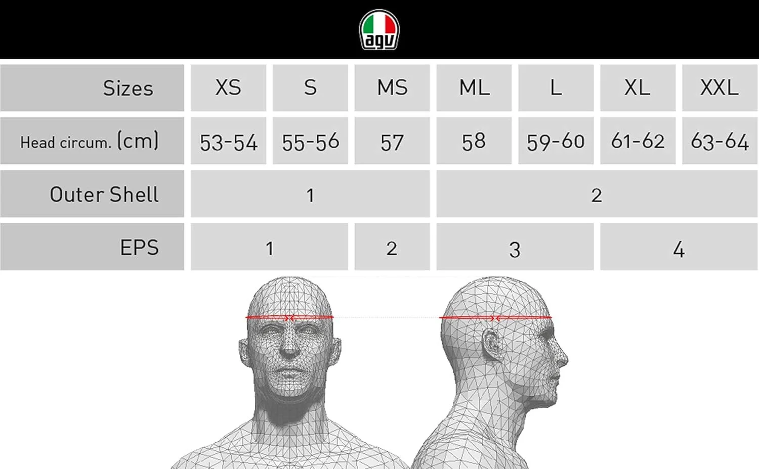 Мотошолом AGV K5 S XL (61-62) White, фото №5 Мотошолом AGV K5 S XL (61-62) White, фото №5