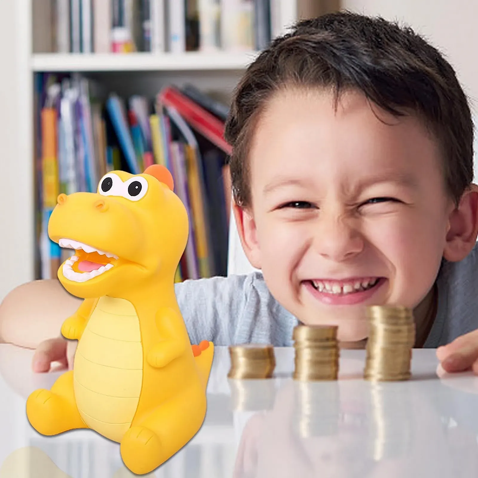 Скарбничка Динозавр мультяшна для хлопчиків та дівчаток, фото №4