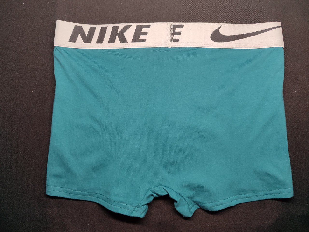 Чоловічі зелені труси боксери Nike, фото №2