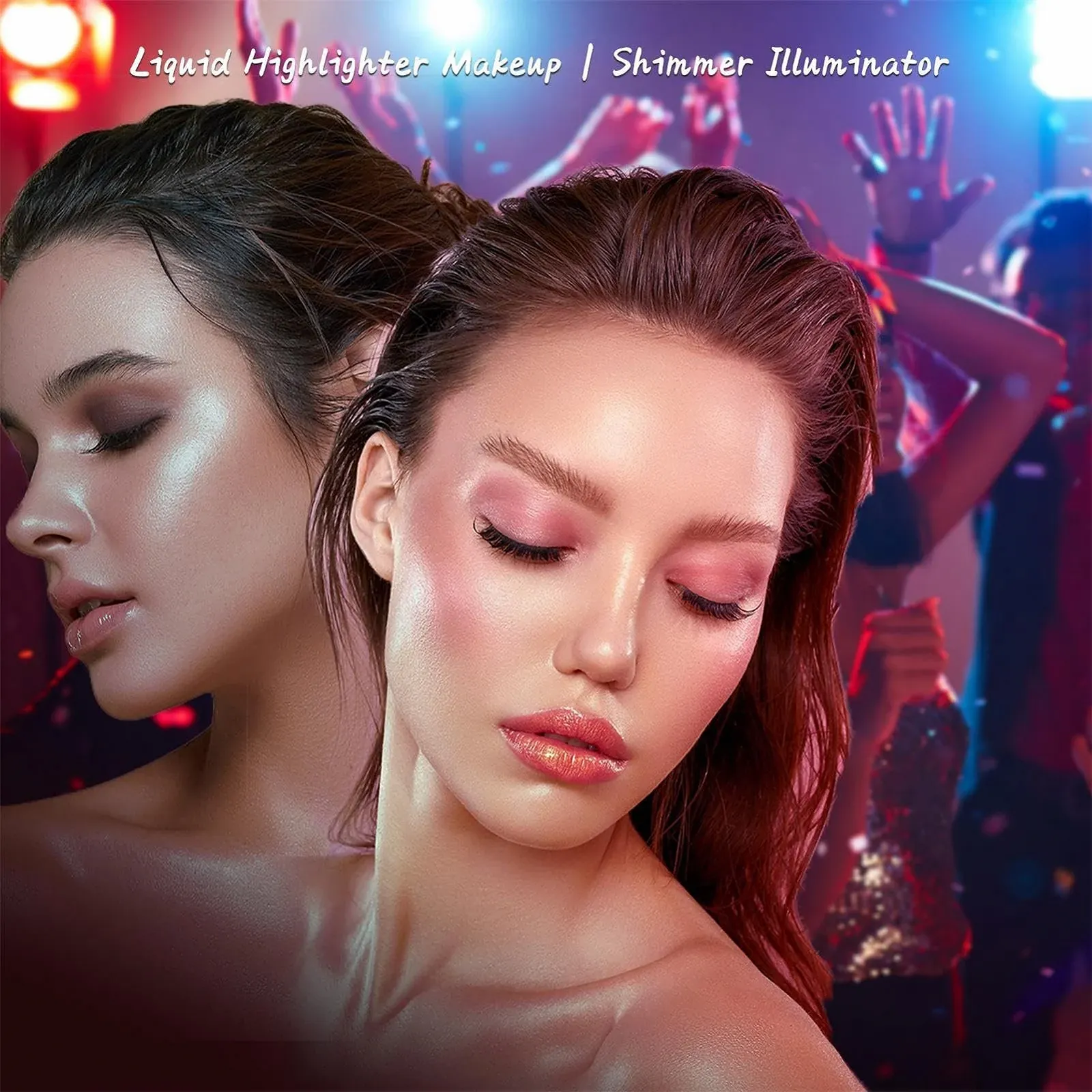 Лосьйон для тіла 100 мл Не липкий лосьйон для блиску тіла, лосьйон для блиску, зволожуючий, для відбілювання тіла, фото №3