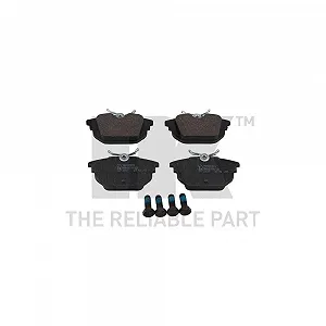 Комплект гальмівних колодок, дискове гальмо NK 221019 для ALFA ROMEO FIAT LANCIA задня вісь - Фото 1