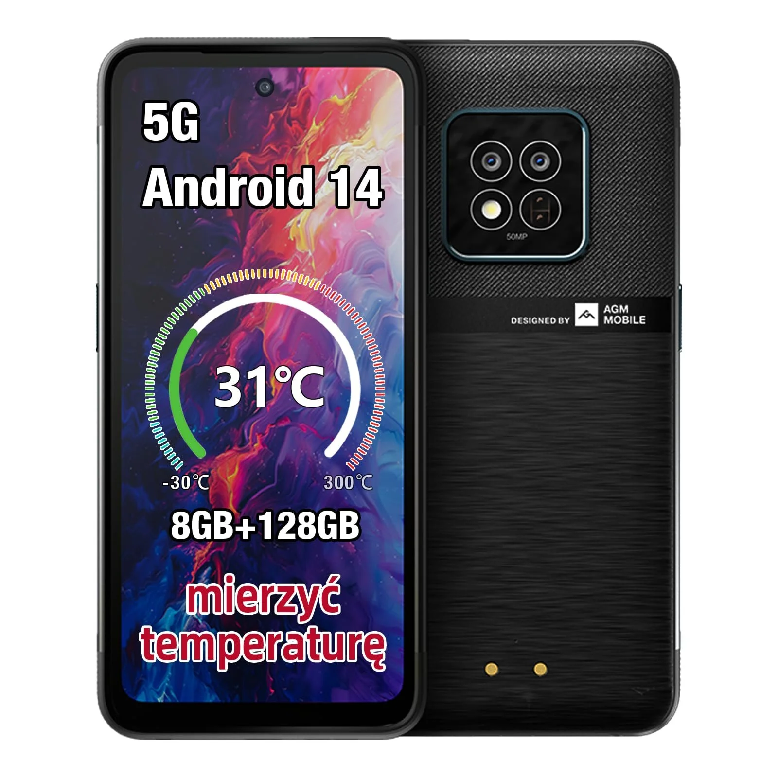 Защищенный смартфон AGM X6 5G 8/128GB 5000 mAh IP68/IP69K MIL-STD-810H 6.78" FHD+ 50MP+16MP Dual SIM NFC, фото №1 Защищенный смартфон AGM X6 5G 8/128GB 5000 mAh IP68/IP69K MIL-STD-810H 6.78" FHD+ 50MP+16MP Dual SIM NFC, фото №1