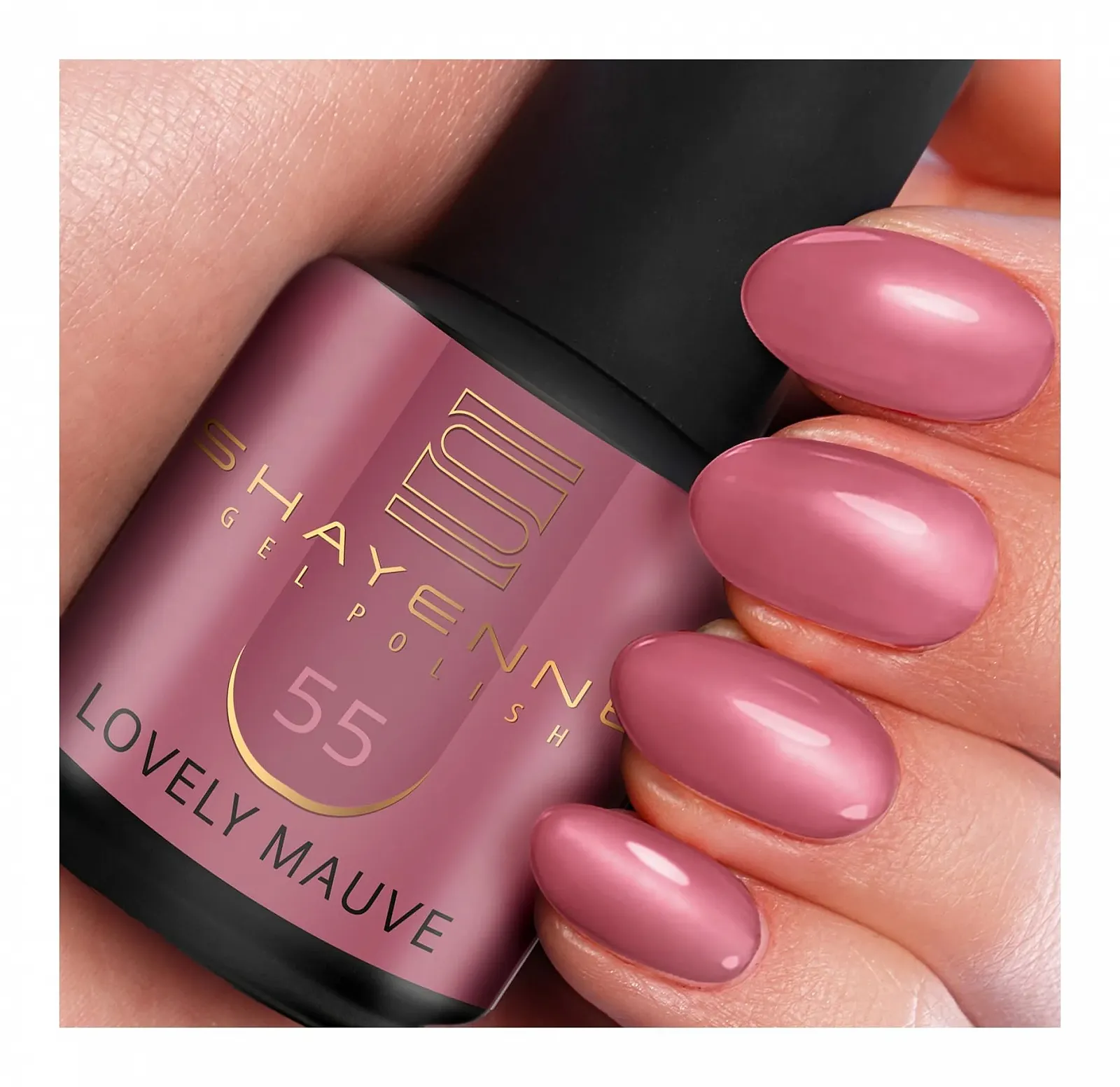 Гель-лак SHAYENNE Червоний Рожевий Фіолетовий Блискітки Відтінки 15 мл, фото №6