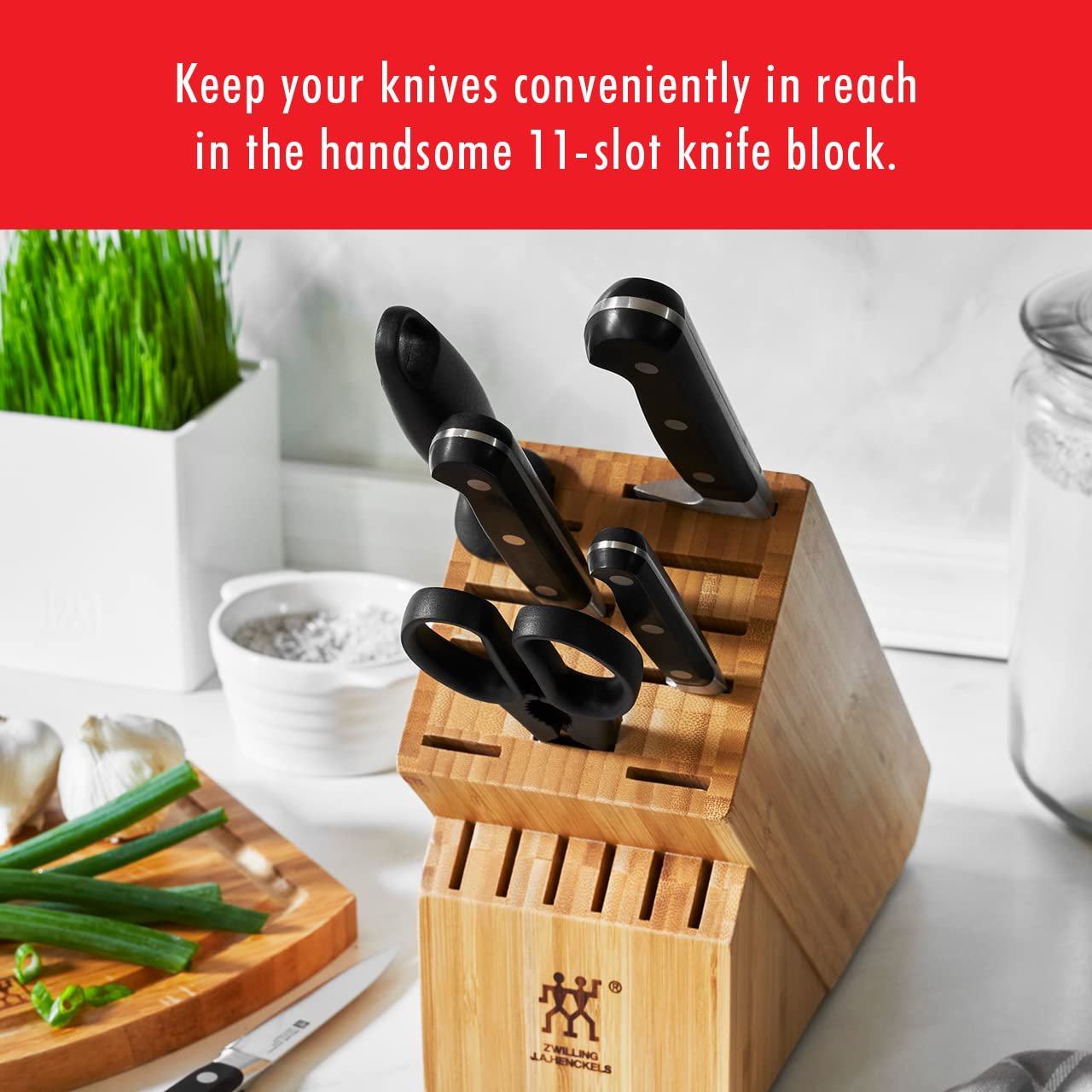 Набір ножів Zwilling J.A. Henckels Twin Pro S 7 од. з блоком, фото №3