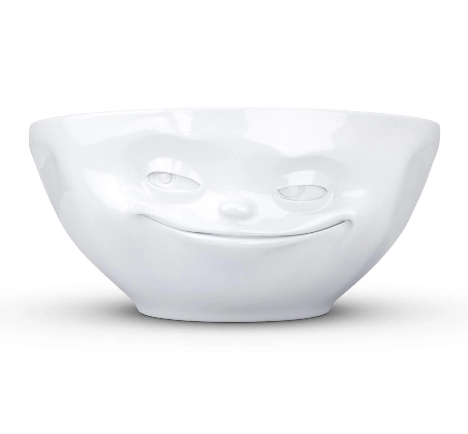 Набор мисок FIFTYEIGHT PRODUCTS, 2 шт. Новинка 350 мл, Счастливая и Улыбающаяся, фото №2