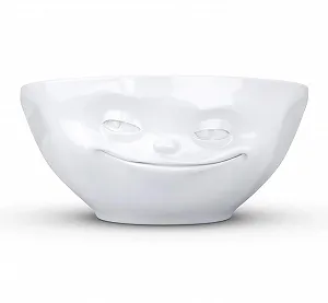 Набор мисок FIFTYEIGHT PRODUCTS, 2 шт. Новинка 350 мл, Счастливая и Улыбающаяся synthetic.ua - Фото 1