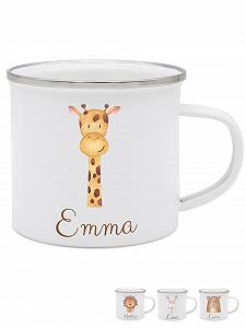 Эмалированная кружка wunderwunsch Детская С Жирафом - Фото 1