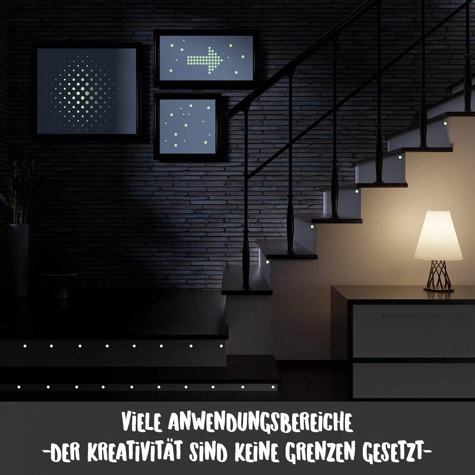 Світні наклейки Luminous Film 562 Dots K011 Dots Зоряне небо самоклеючі флуоресцентні, фото №5