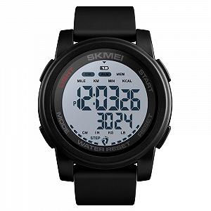 Годинник Skmei 1469BKWT Black STOPPED - Фото 1