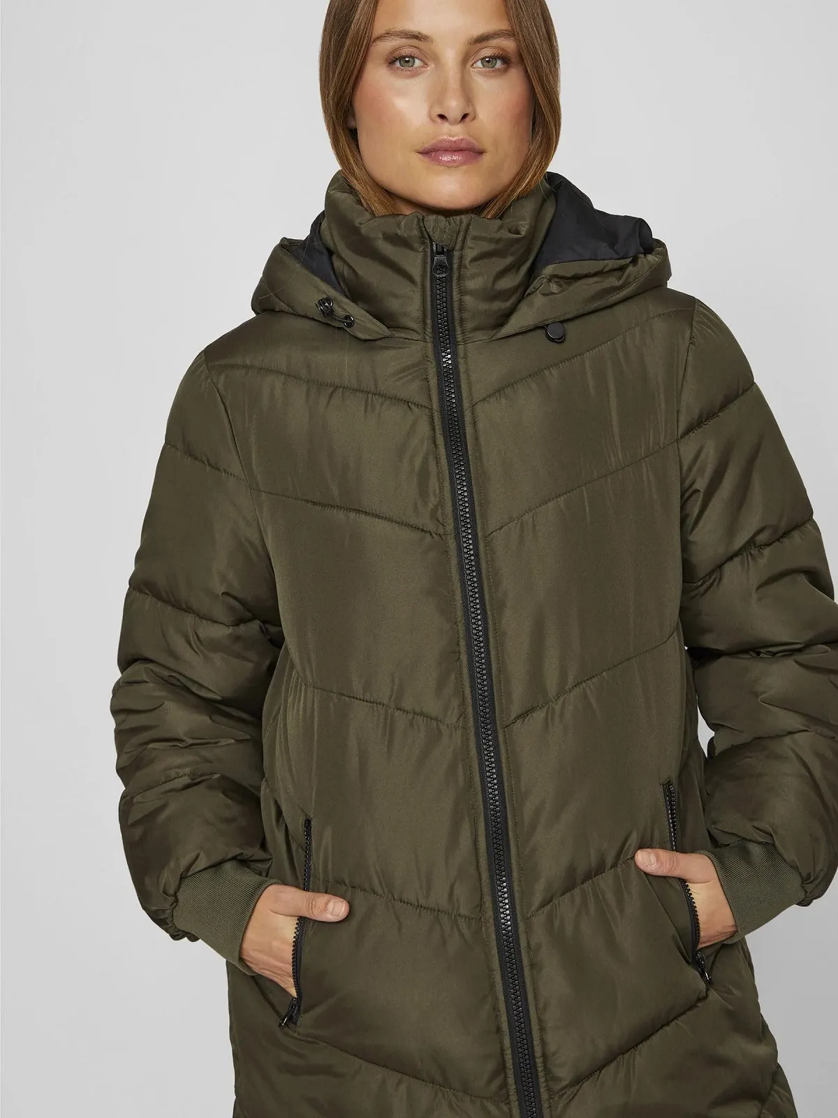 Пальто Vila С капюшоном Женское, фото №6 Пальто Vila С капюшоном Женское, фото №6