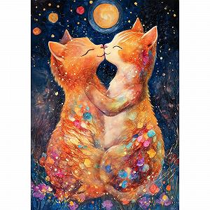 Пазл Trefl Kiss in the Moonlight 500 элементов 480 x 340 мм synthetic.ua - Фото 1