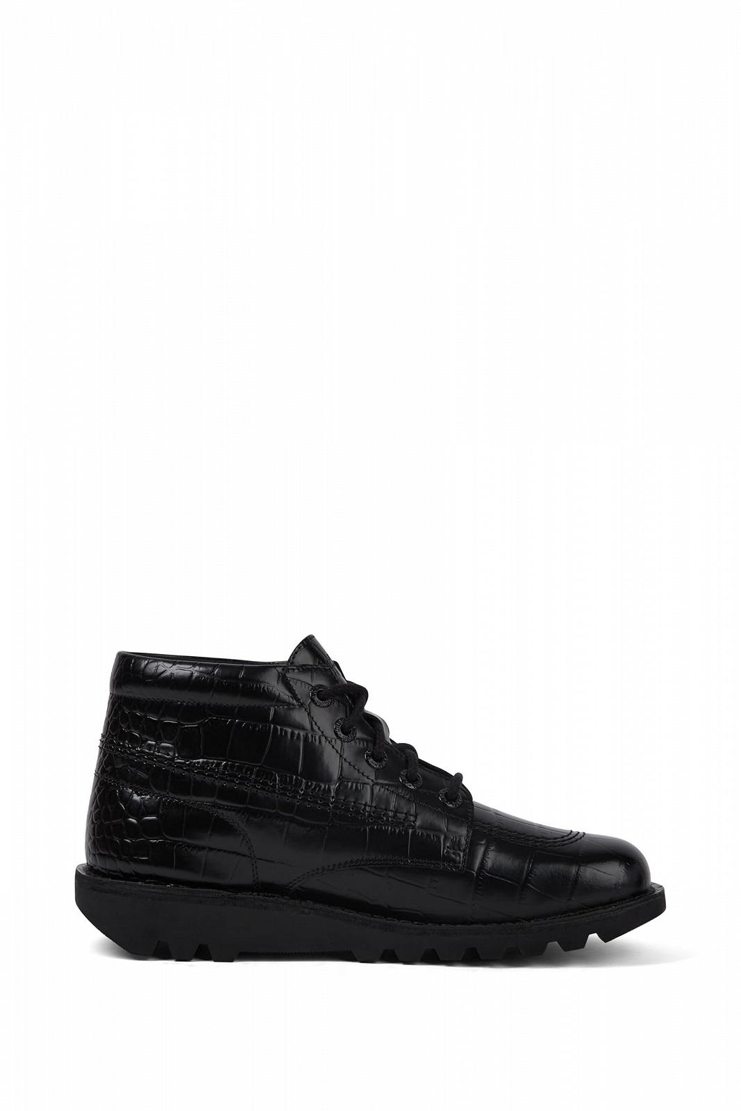 Ботинки Kickers Unisex Kick Hi Croc Кожаные Ботинки до Щиколотки, фото №7