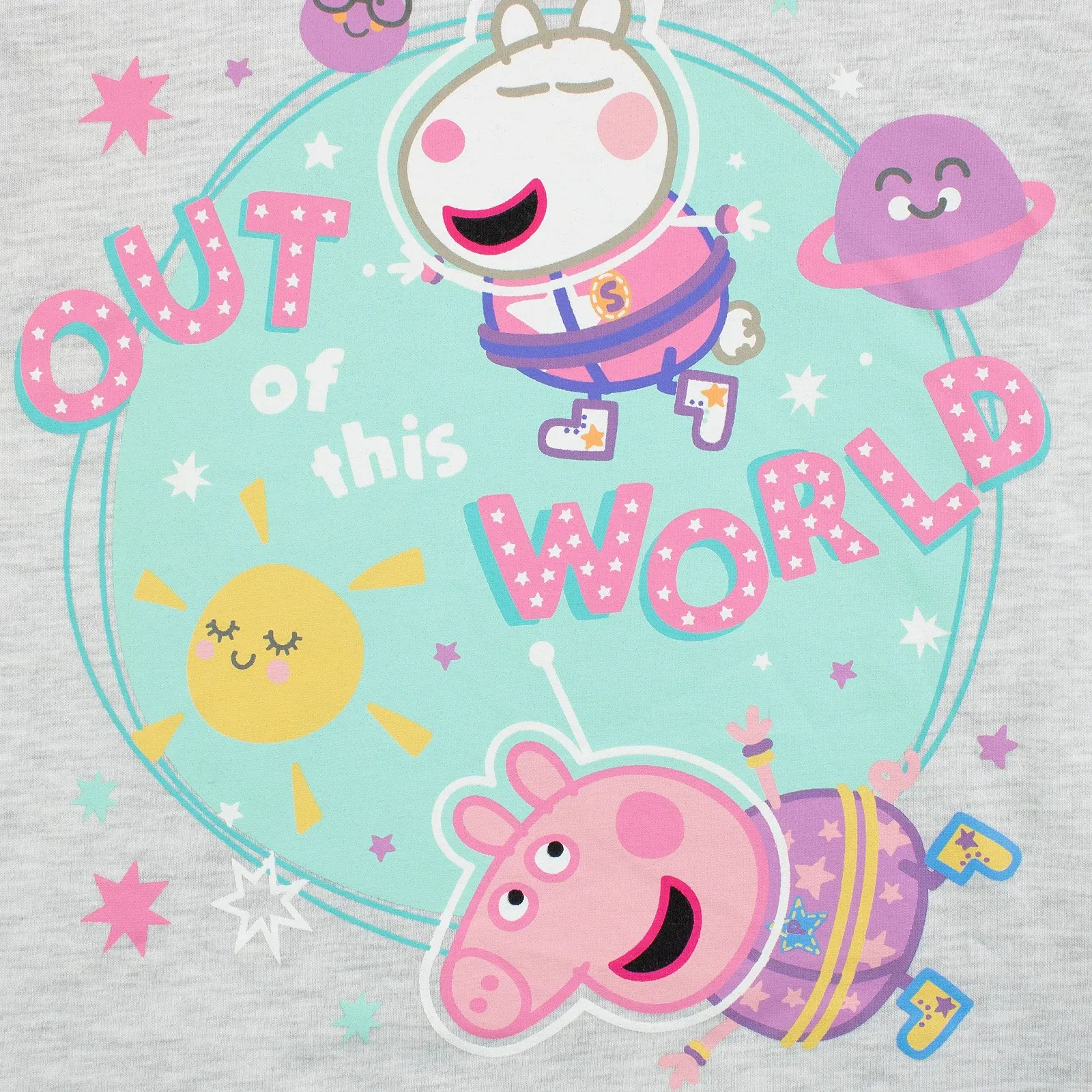 Пижама Peppa Pig Для девочек Космонавт, 2 шт, фото №3 Пижама Peppa Pig Для девочек Космонавт, 2 шт, фото №3