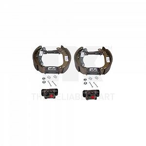 Комплект гальмівних колодок NK 443947602 для RENAULT задній міст - Фото 1