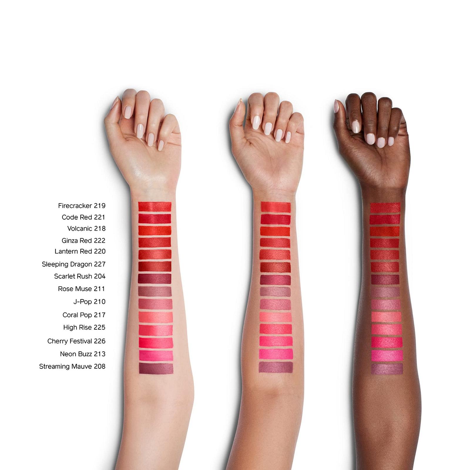 Губная помада Shiseido VisionAiry Gel 222 Ginza Red, фото №3