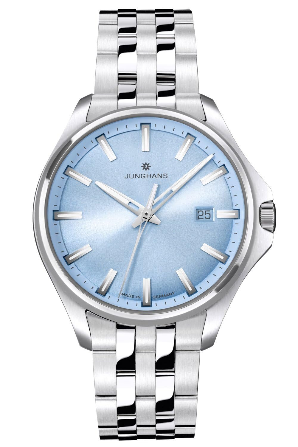 Жіночий годинник Кварцовий JUNGHANS Meister S Блакитний 35 мм 47/4531.44, фото №1