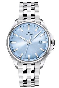 Жіночий годинник Кварцовий JUNGHANS Meister S Блакитний 35 мм 47/4531.44 - Фото 1