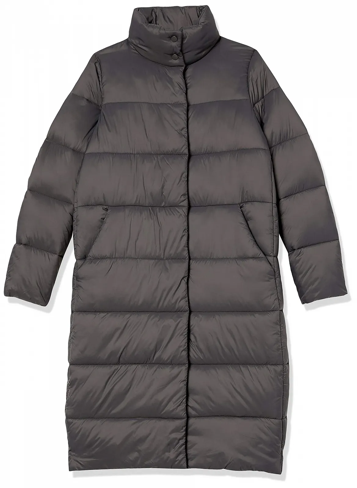 Легке зимове пальто-пуховик кокон Amazon Essentials, водовідштовхувальне, на повній блискавці, фото №4