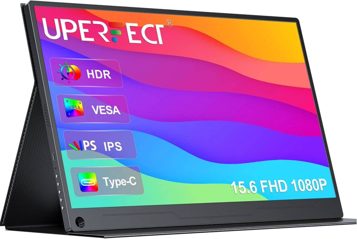 Монитор портативный сенсорный 15.6" UPERFECT Full HD IPS 60 Гц, фото №1