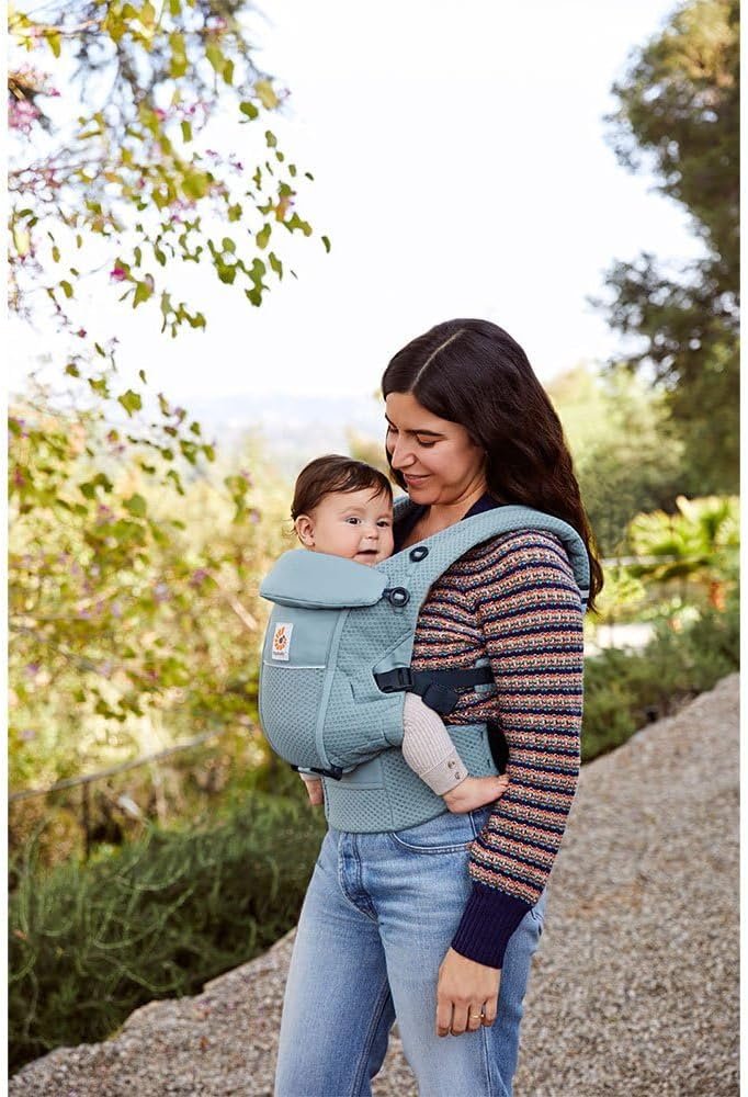 Ерго-рюкзак Ergobaby Adapt / Для малюків / З поперековою опорою / Блакитний, фото №6