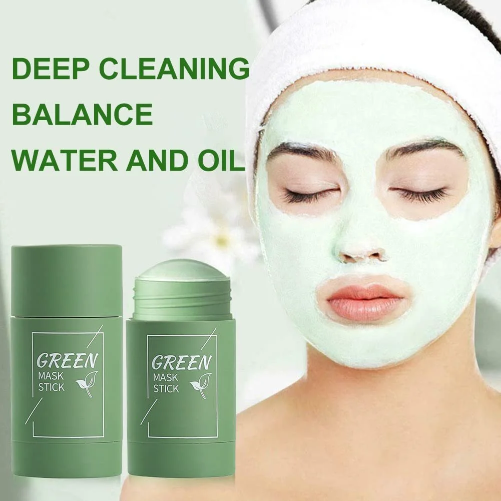 Маска-стік Зелений Чай, Маска-стік Зелена, Очищуюча, фото №6